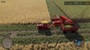 FS 22 - Обзор мода прицепного комбайна КСС-2.6