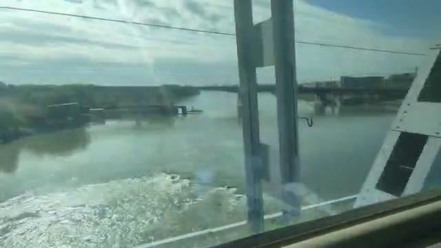 Семипалатинск. Проход через Иртыш. 11 мая 2025.