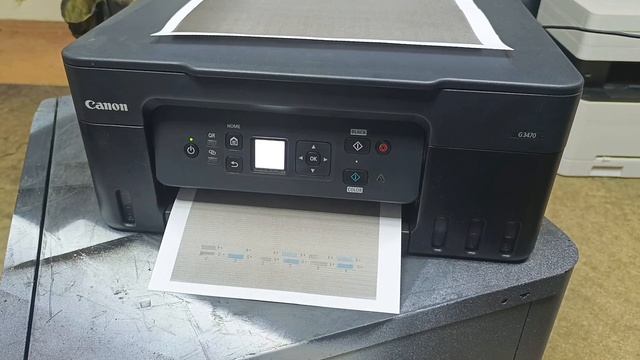 Canon PIXMA G3470 пытаемся восстановить черную печатающую го? смотреть онлайн