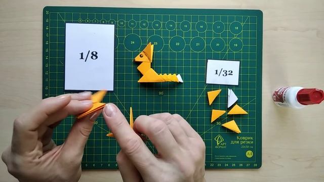 Танграмм Сидящая лиса смотреть онлайн