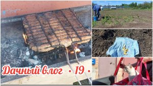 ГОТОВЛЮ ОБЕД НА ДАЧЕ 🏡 ПОСАДИЛА ОГУРЦЫ, КУКУРУЗУ, КАПУСТУ И ТОМАТЫ // ЗАПУСТИЛА НАСОС