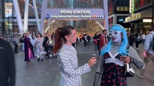 НЬЮ-ЙОРК в ночь ХЭЛЛОУИНА!🫢Сколько американцы тратят