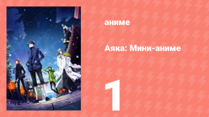 Аяка: Мини-аниме 1 серия (аниме-сериал, 2023)