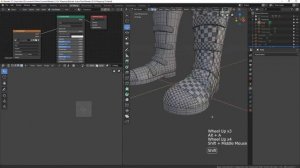 04. UV Mapping the Legs and Boots
