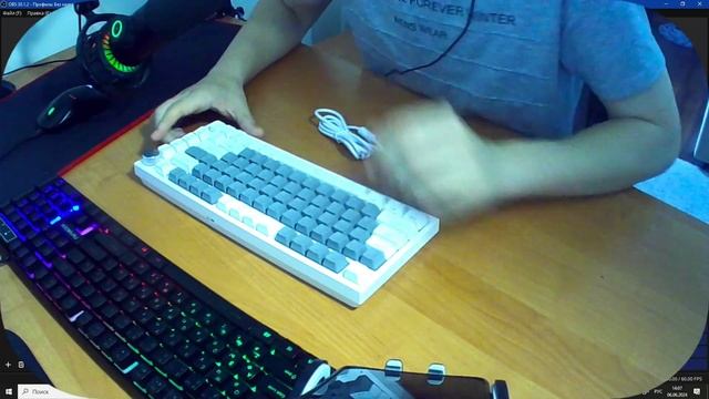 Обзор на мою новую клавиатуру ajazz ak820 смотреть онлайн