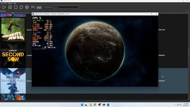 Тесты игр с ps4 на эмуляторе shadps4 (0.7.0) смотреть онлайн
