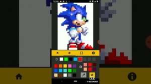 Как нарисовать арт Соника из Sonic Adventure 1