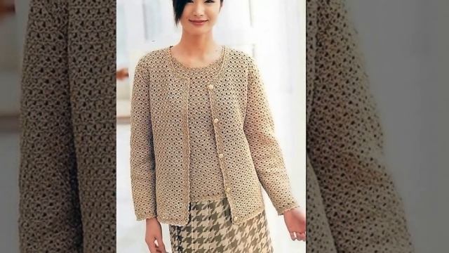 Pletena moda Комплект двойка.Топ и жакет.