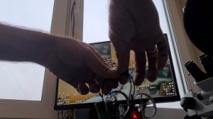 Трансляция с дрона на экран монитора