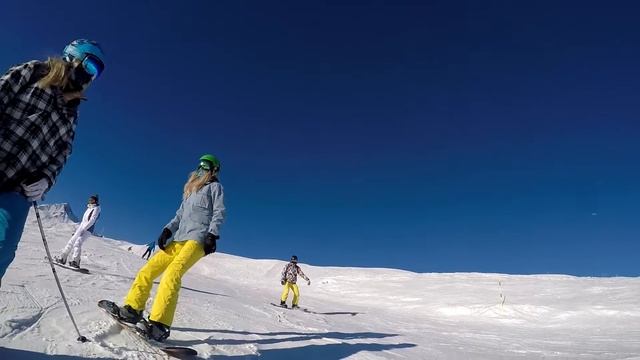 Банда сноубордистов из Волгодонска в ГудауриGudauri 2017
