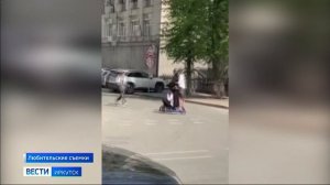 Искать нарушителей-самокатчиков в Иркутске инспекторам ГАИ помогают соцсети