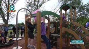 Фонд "Поколение" продолжает возводить детские площадки в Белгородской области