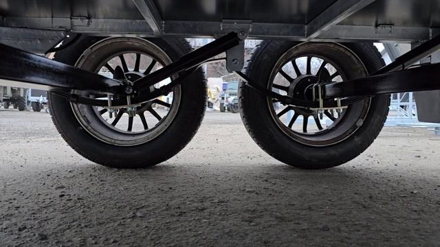 2.50х1.30. Борт 40 +40см.  2-х бортний причіп. доп борт   бортов? смотреть онлайн