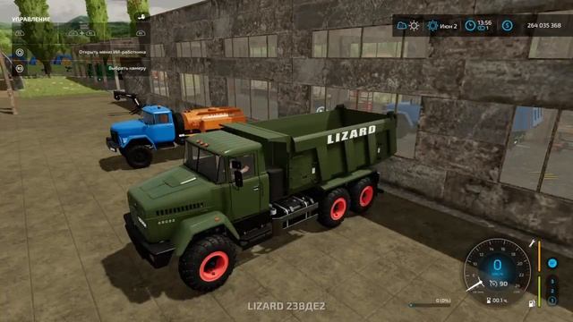 Farming Simulator 22 :обзор моей базы с техникой. смотреть онлайн