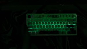 АСМР-обзор моей новой клавиатуры! AULA F75