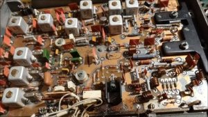 Радиостанция ЛЁН- В.Ценные радиодетали с содержанием ?