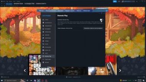 Как включить или отключить Remote Play  в Стиме ( Steam )