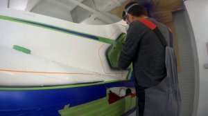 Кастом покрас самолёта. Custom painting Aircraft.(Trailer)