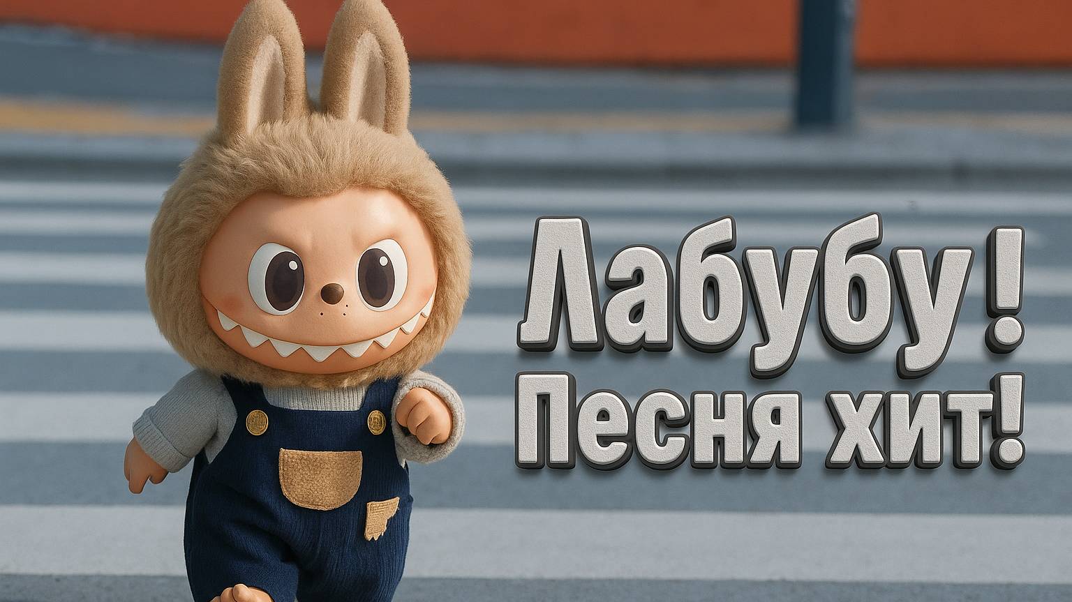 Лабубу детская песня про игрушку Labubu  #Labubu #Лабубу #детскаяПесня #PopMart #игрушка #лабаБуБу