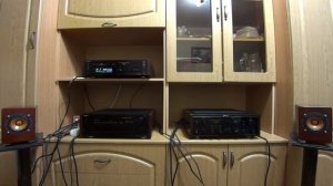 Sony TA-F 333ESL. Распаковка-включение, перед-тыл, верх-низ, зв