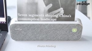 Портативный термопринтер PeriPage A4 | Презентация