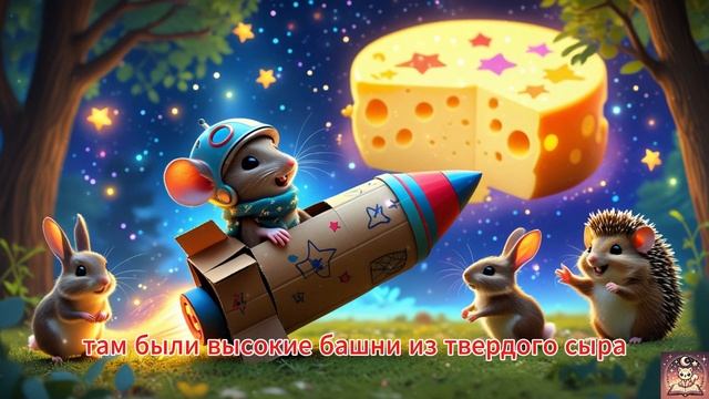 Мышонок Моти и сырная планета | Сказки для детей | Сказ?