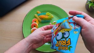 KRUT FRUT мармелад Кольца единорога Сороконожки Лягушки и