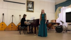 Ефремова Елизавета Томск
А. Рубинштейн "Ночь"