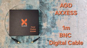 2025.05.28 Components Цифровой коаксиальный BNC кабель Axxess Digital Interconnect 1м