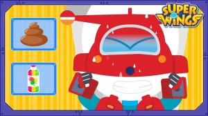 Мультик СУПЕРКРЫЛЬЯ |Игра SUPERWINGS| Пу-пу игра | Полицейская игра | Смешной и веселый мультик
