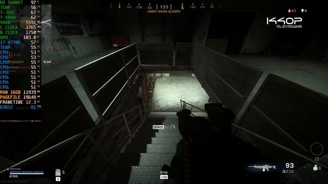 CALL OF DUTY WARZONE - RX 5600 XT 6GB | 1080p - 1440p - 2160p | FPS TEST | СlevoGame смотреть онлайн