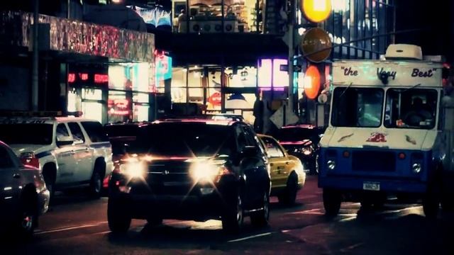 New-York - Manhattan at night (HD). Нью-Йорк Манхэттэн полночь смотреть онлайн