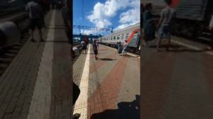 на поезде в Новосибирск. Станция ржд Омск. ПОЛНОЕ ТВ