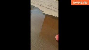 Порыв образовался во дворе дома на Карла Маркса