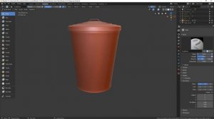 02. Adding Sculpt Detail to the Trash Can