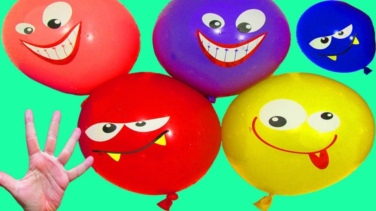 Шарики с водой Учим цвета с шариками Песня про шарики Шарик где же ты Мультик Лопаем Воздушные шары смотреть онлайн