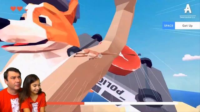 МОЙ ПАПА ПОНРАВИЛСЯ ОЛЕНЮ! Deeeer Simulator! БЕЗУМНЫЙ ОЛЕНЬ из