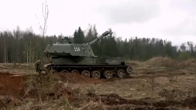 Новейшие артиллерийкие системы  "Гиацинт-К".