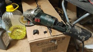 Замена угольных /графитовых щёток на Болгарка Metabo ( Metab