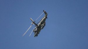 "Аллигатор" в небе: пилотаж ударного вертолёта Ка-52