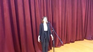 Полина Гребёнкина "Стих про стих" В. Уриевский