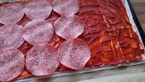 Быстрая пицца из слоёного теста, получается у всех!