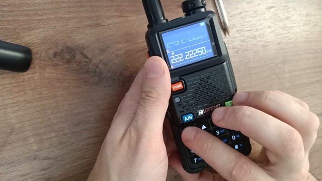 Рация Baofeng UV-5RH,сохраняем частоту.              Настройка кан