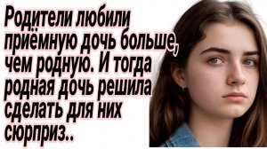 Истории из жизни. Родители любили приёмную дочь больше, чем родную. Аудиорассказы.Жизненные Рассказы