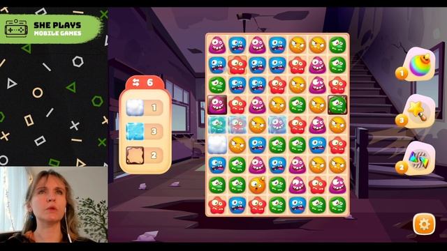 Из зомби в люди #3 Прохождение «Три-в-ряд с глазами» смотреть онлайн