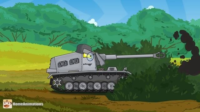 HomeAnimations – Мультики про танки  Битва за портал - Мультики про танки