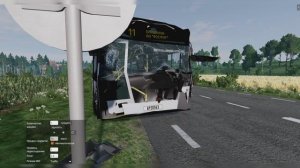 BEAMG Drive авария с двумя автобусами