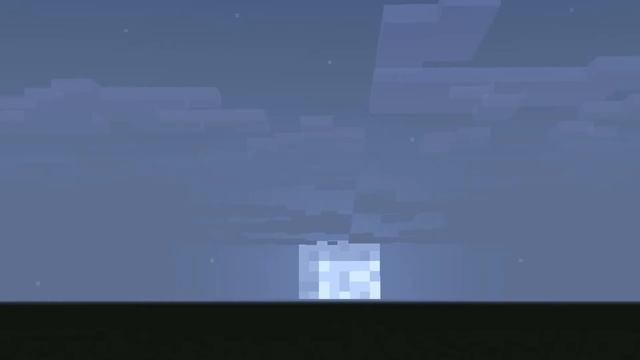 Анимация. Луна не знает пути, но летит...