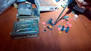 достаем км с телевизора электроника 409д полный обзор