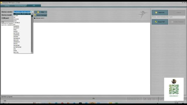  Dongle Octoplus FRP Tool V.2.7.0.0 Обновление  Платная Активация 